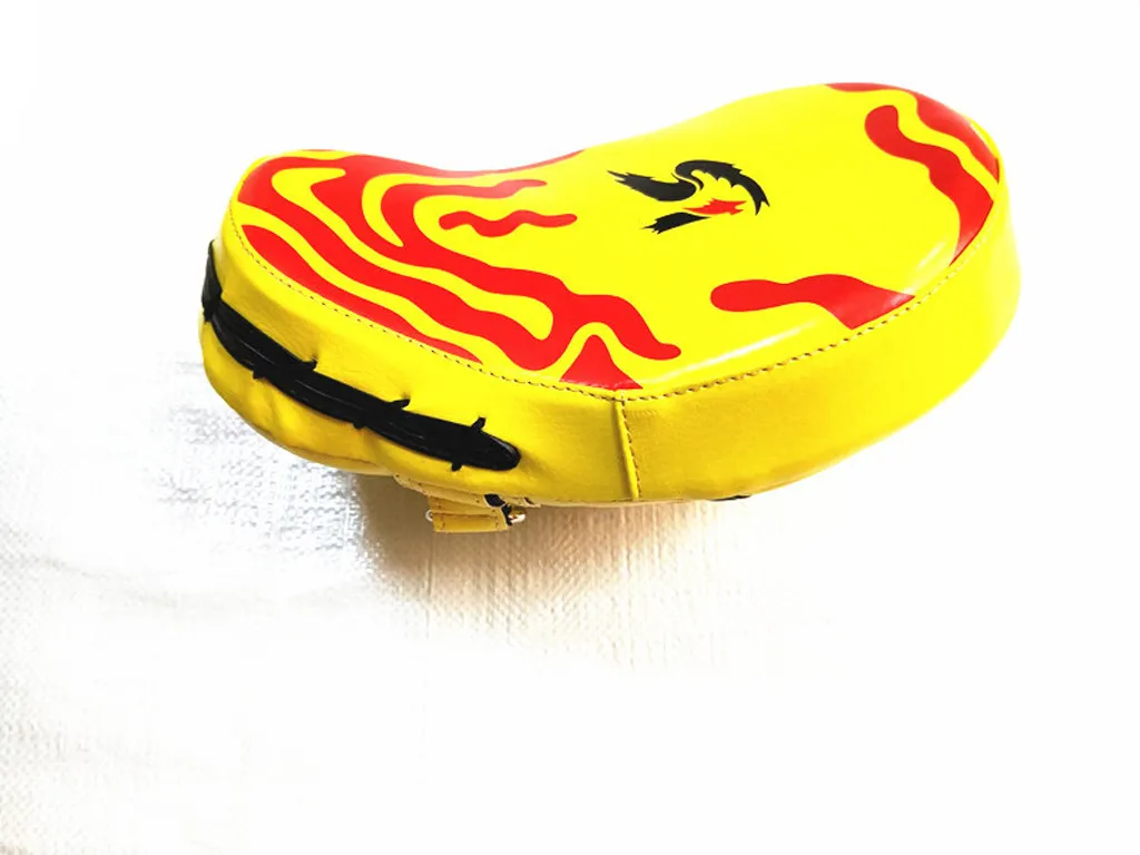 Бокс мишень ММА удар митенки Изогнутые Фокус Pad Муай Тай крюк джаб Изогнутая рука