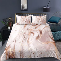 colorful bedding set marble reactive printed duvet cover set with pillowcase quilt cover 23 pcs adult home textiles for bedroom