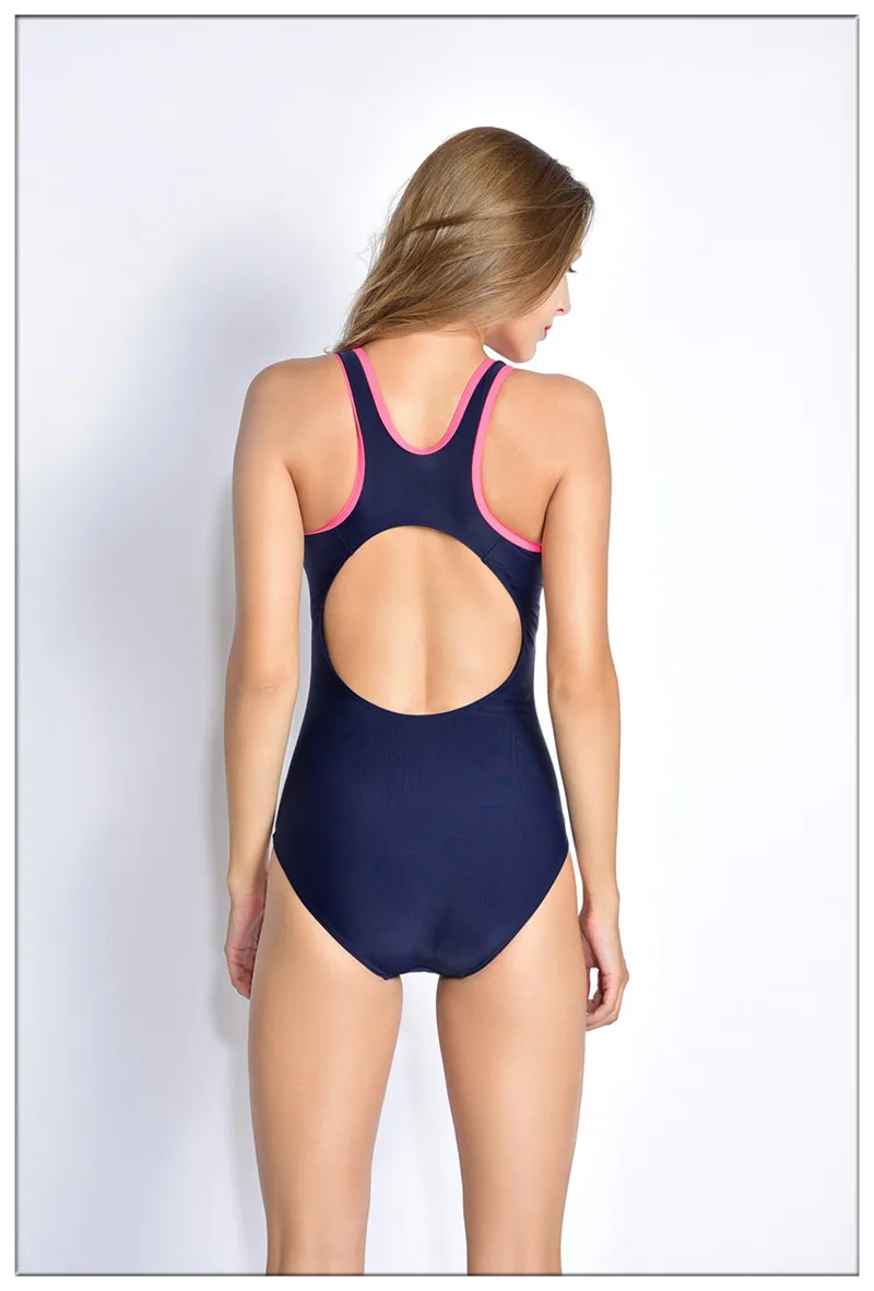 S-5XL размера плюс сдельный купальник женский спортивный сексуальный maillot de bain боди с открытой спиной купальные костюмы