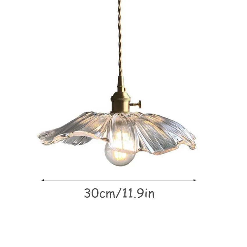 Современная Подвесная лампа в форме цветка светодиодный Арт Декор блеск