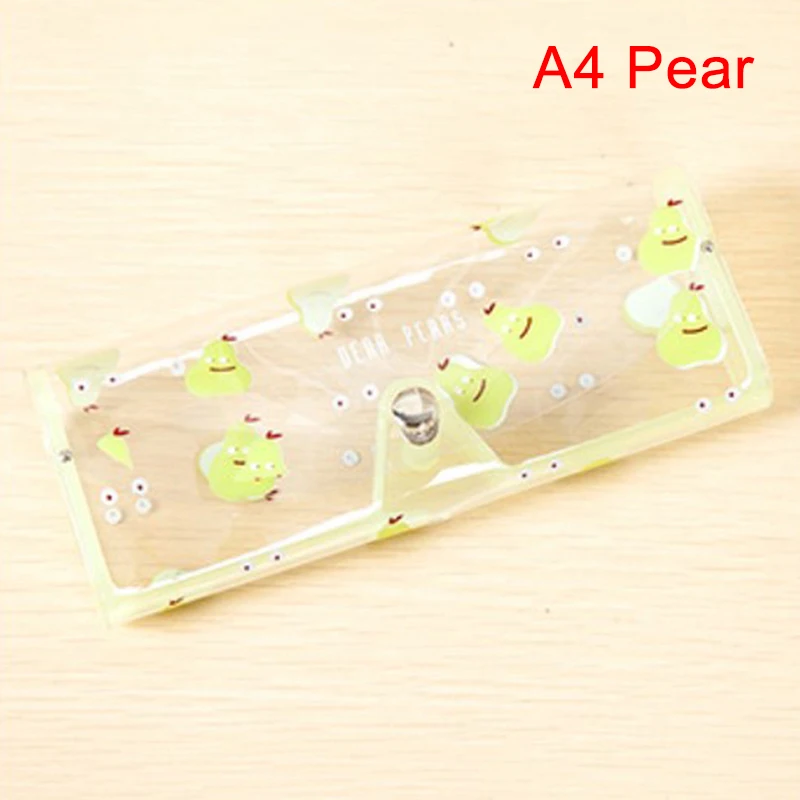 

1PCS 4Styles Fruit Design Plastic Simple Fruit Clear Glasses Case Portable Carry Protection Spectacle Storage