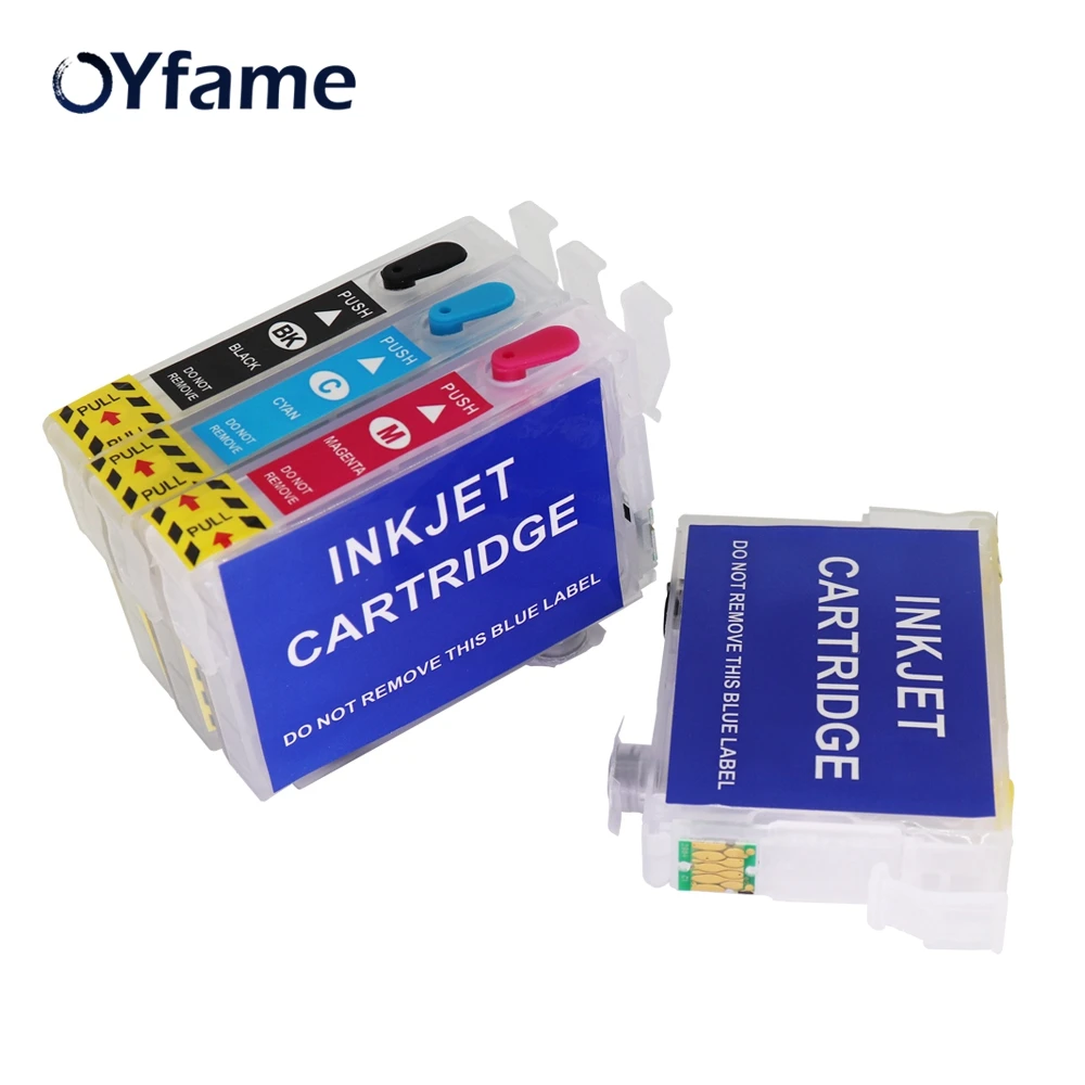 OYfame T1901 T1904 чернильные картриджи для Epson многоразовый чернильный картридж с