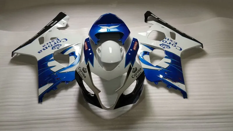 Комплект обтекателей для мотоцикла GSXR600 750 04 05 литьевая форма GSXR750 K4 2004 2005 белый