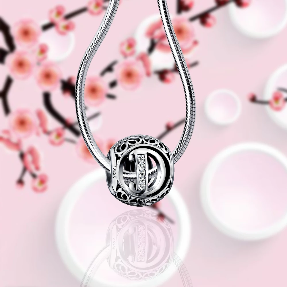 Новинка 2020 бусины-подвески с надписью 925 пробы серебряные подвески оригинальные