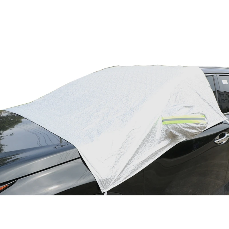 

68UF Car Windshield Cover Outdoor Prevent Frost Snow Protection Dustproof Heatproof Winter Thickening Fit Sedan SUV Hatchback