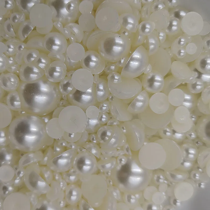 2/3/4/5mm Half Round Pearl Rivets Button for Cloth Pants Hat Bag Shoes DIY Crafts Decoration Home Garment Accessories | Дом и сад