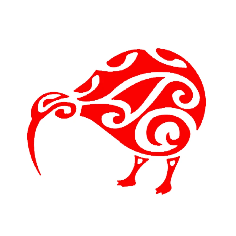 Виниловая наклейка для автомобиля с изображением новозеландского киви птицы