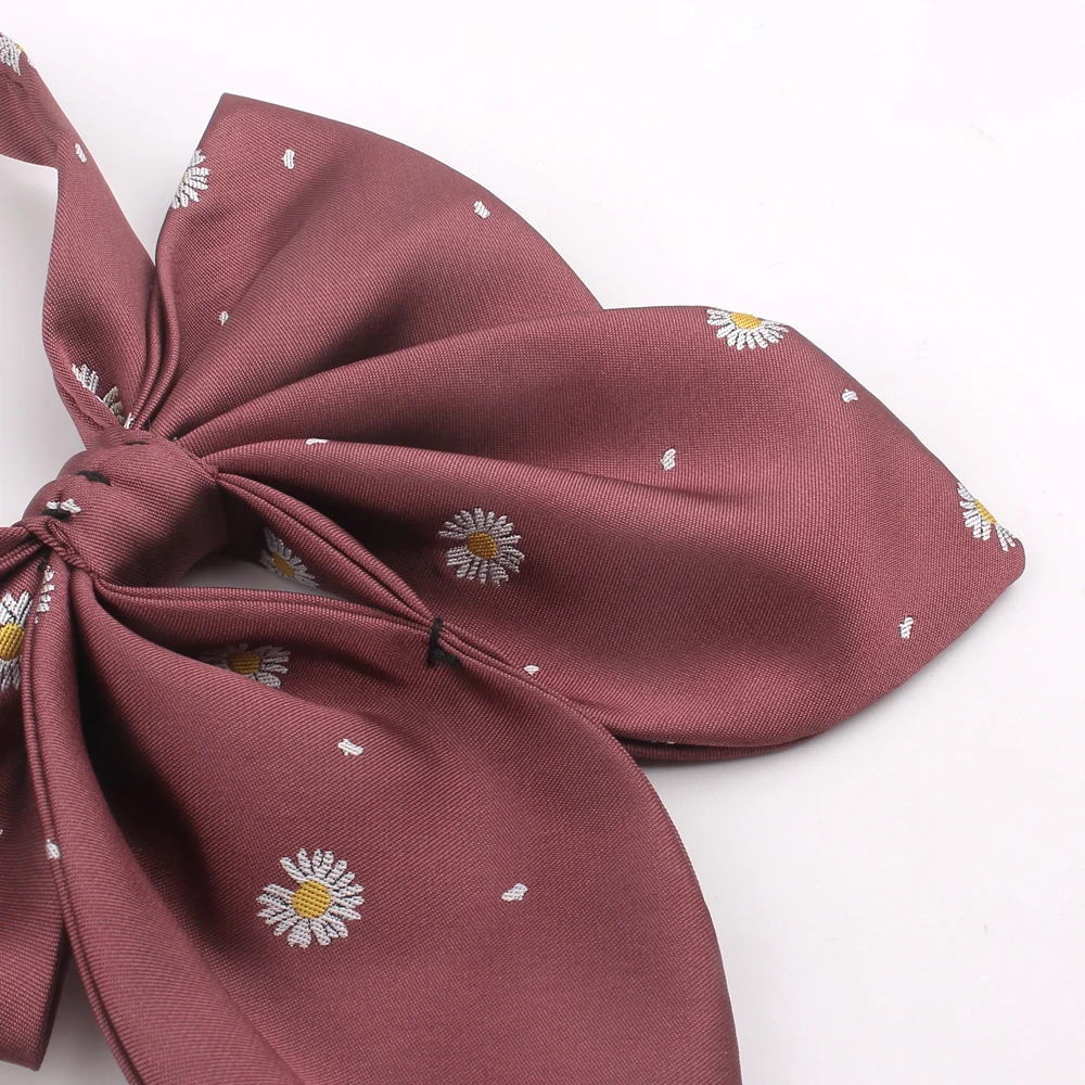 Новинка галстук-бабочка с узором Dasiy повседневный для женщин форма-бабочка