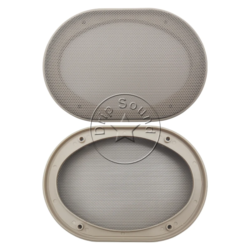 Сетчатая Крышка для автомобильной аудиосистемы 5x7 дюймов декоративная круглая