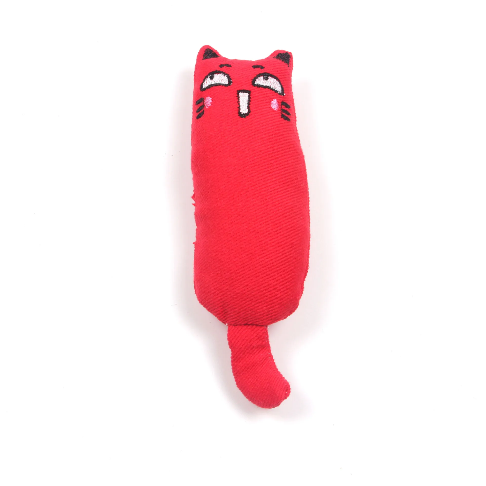 

Pet cat toys pure cotton cloth grinding teeth wear cute containing cat mint cat thumb cat doll toys
