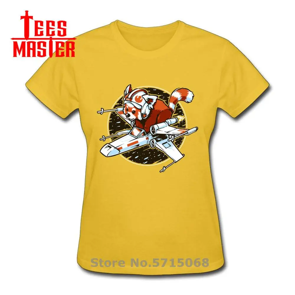 Новинка футболка с изображением Красной панды джедаев галактика супер стражи