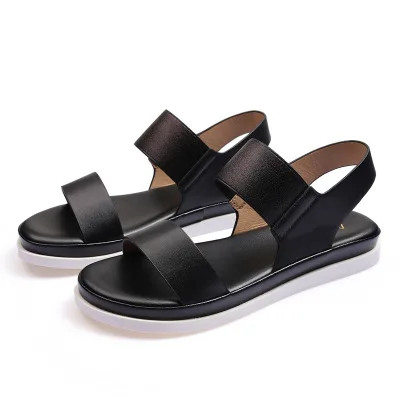 

2021 new ladies sandals soft temperament ladies sandals comfortable flat sandals open toe beach shoes ladies footwear 36-42