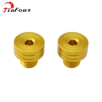 fit for mt 10 mt 10 fz 10 2015 2022 rearview mirror thread bolts rear view adapter screws decorative cover