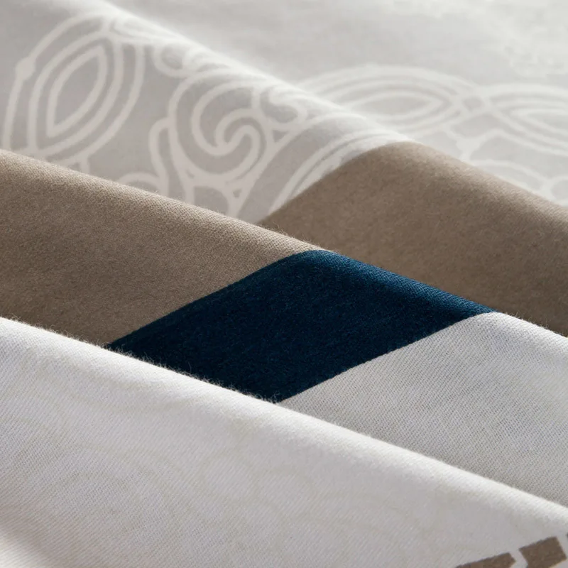 

Four-Piece Bed Sheet, Duvet Cover, Pillowcase, 100% Cotton, Comfortable At Home, Bedding, Stylish And Simple