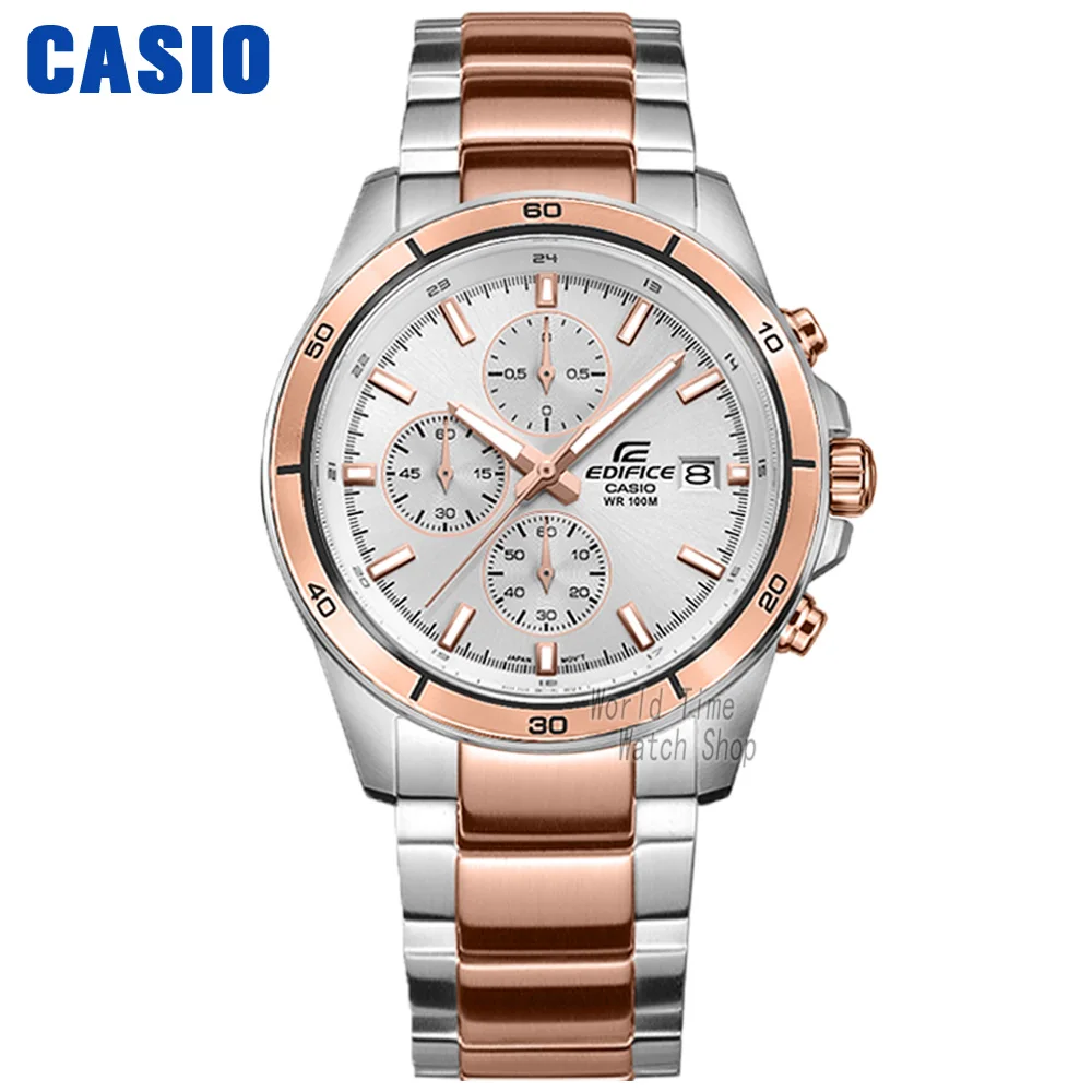 EFR526SG7A5-1 Casio Watch Edifice часы мужские топ Марка Luxury set кварцевые спортивные часы 100м Водонепроницаемый Световой Хронограф мужские часы F1 Racing Element Военные наручные часы relogio masculino reloj hombre erkek kol - Цвет: EFR526SG7A5-1