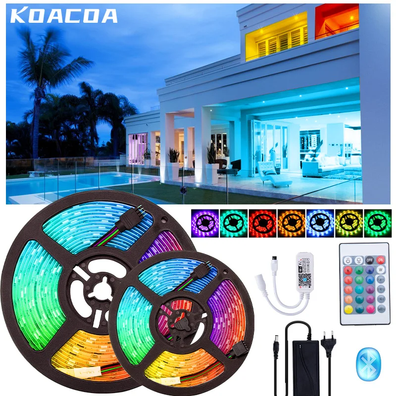 15 м светодиодный светильник полосы инфракрасный пульт дистанционного