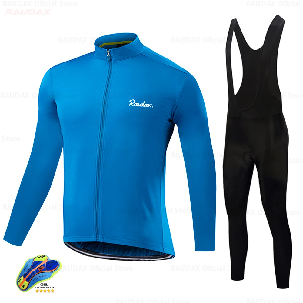 

Весенние вело-Джерси 2021 RAUDAX Команда с длинным рукавом Велоспорт Джерси комплект мужской горный велосипед Джерси гоночный Ropa Ciclismo Майо комп...