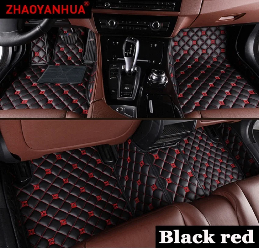 

RHD/LHD Car Floor Mat For Ford Territory 2019-2020 5seater Accessories Waterproof Anti-Dirty Carpets PU Leather XPE Floor Mats