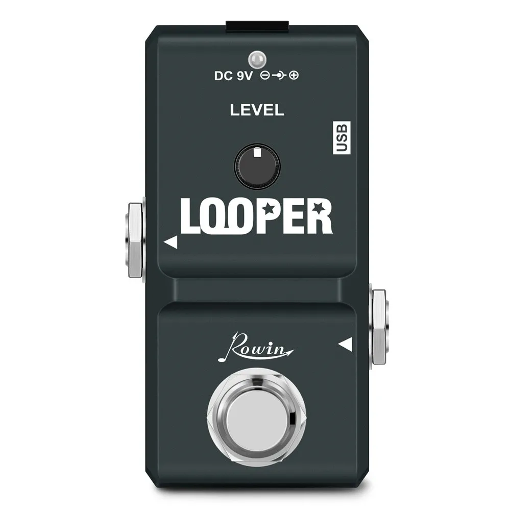 

ROWIN LN-332 Looper электрическая гитарная педаль Nano Series Loop электрическая гитара, педаль для создания эффектов, оригинальный эффектор Super Mini