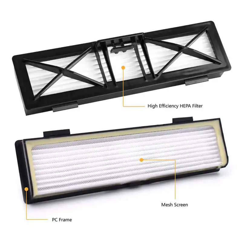 5 шт. ультра эффективные фильтры и 3 Arms Модернизированный набор боковых кистей