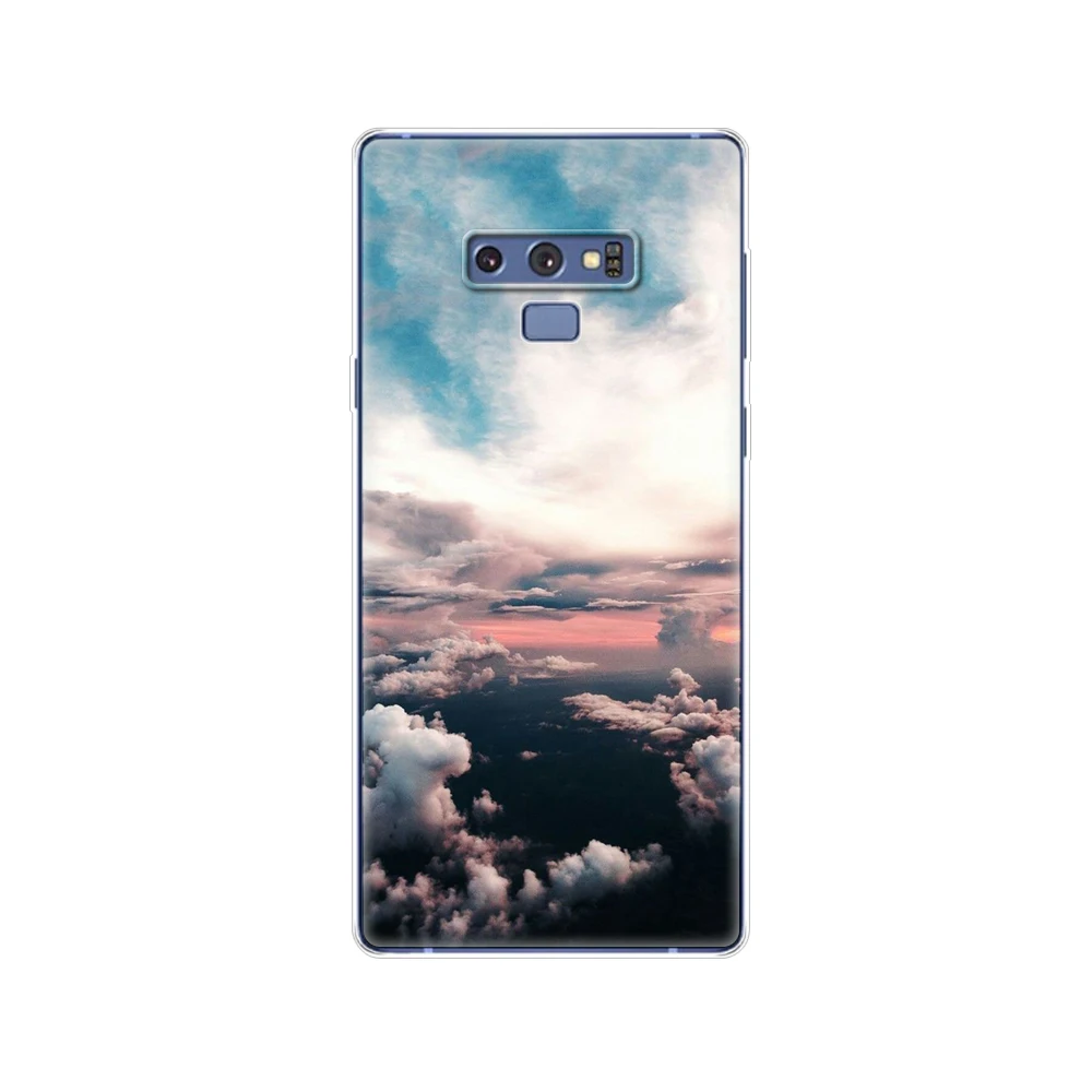 Силиконовый чехол для Samsung Galaxy Note 9 мягкий из ТПУ телефона | Мобильные телефоны и