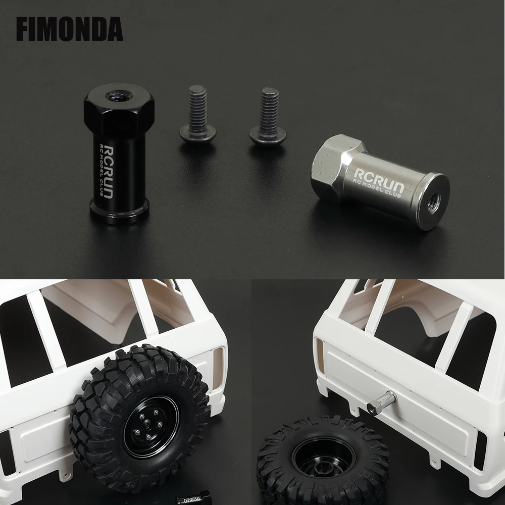 RCRUN металлический запасной колеса крепление шестигранный концентратор адаптер