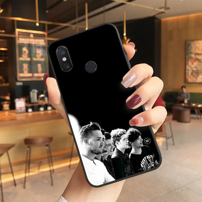 Мягкий черный чехол для телефона One Direction Xiaomi 8 9 se 5X Redmi 6pro 6A 4X 7 5plus note 5 | Мобильные