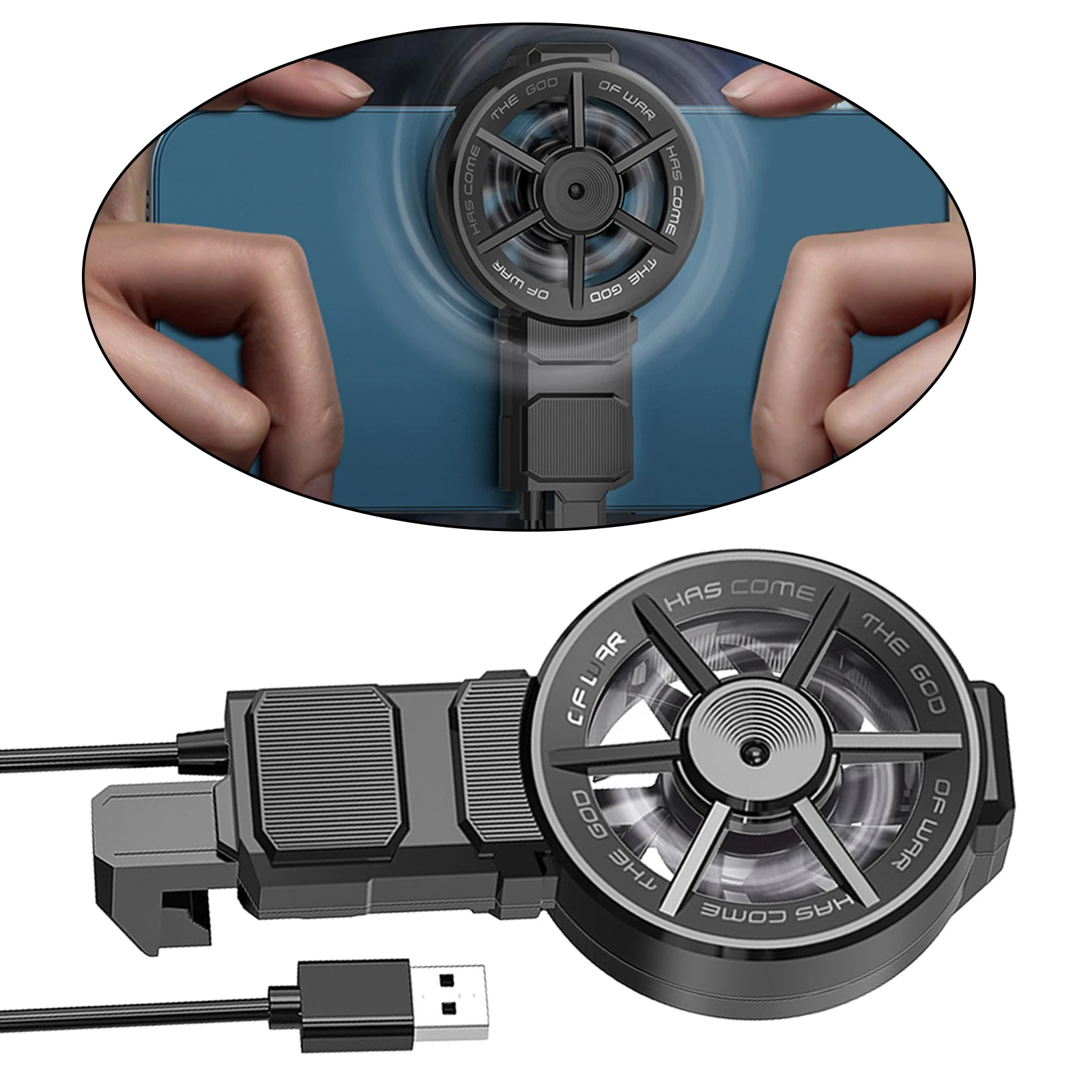 

Мобильный телефон портативный вентилятор для телефона, радиатор для сотового телефона, охладитель для телефона с быстрым охлаждением для и...