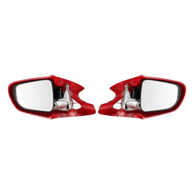 Мотоцикл Красный заднего вида Зеркала поворотники ясно лен для Honda ST1300 2002 2011| |