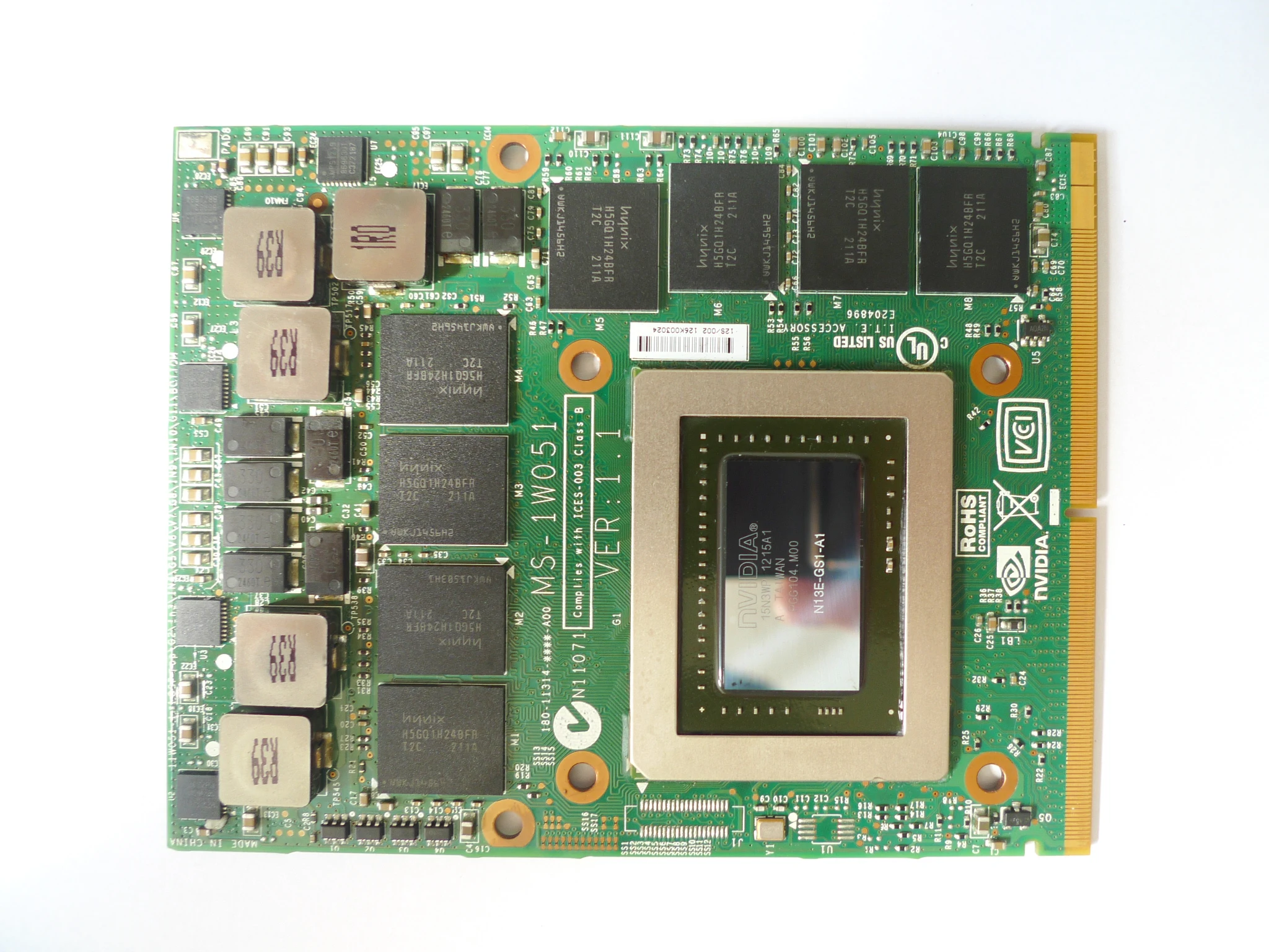 GTX675M GTX 675M 2G N13E GS1 A1 модуль графической карты для Clevo X511 X711 X7200 X8100 P150HM P170HM P150EM P150SM|module