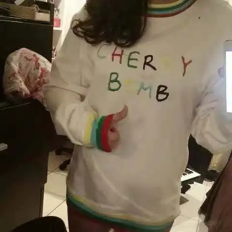 BOMB/Новинка Унисекс Толстовки с капюшоном вишневым цветком для гольфа Le Fleur Tyler The