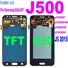 ЖК-дисплей Amoled TFT для Samsung Galaxy J5 J500, сменный ЖК-дисплей с сенсорным экраном и дигитайзером в сборе J500F, J500FN, J500M, J500H 2015