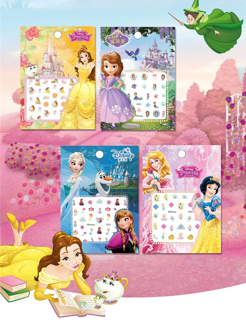 Мультяшные стикеры Disney Холодное сердце 2 Микки Винни пух король льва игрушки для