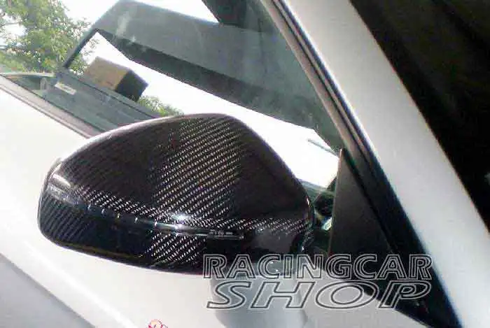 Зеркальные чехлы из настоящего углеродного волокна для Audi TT TTS R8 MK2 8J 2008UP 1 пара