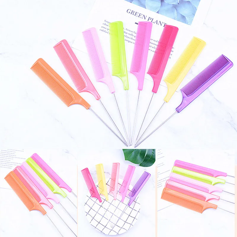 Профессиональная расческа для волос с тонкими зубьями Антистатическая щетка из