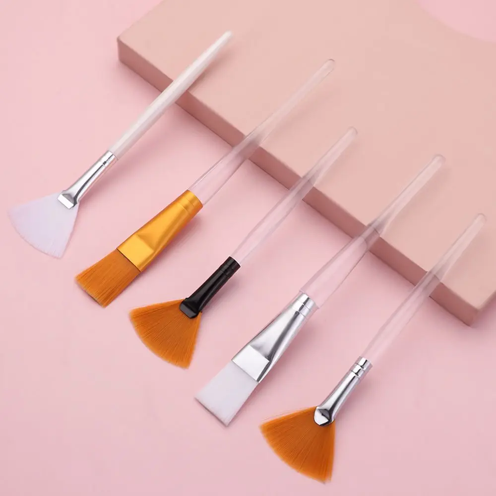 

1PC Facial Mask Brush Applying Sleeping Mask/DIY Clay Mask/Body Lotion/Eye Peel Makeup Brushes Fan Face Mask Applicator Tools