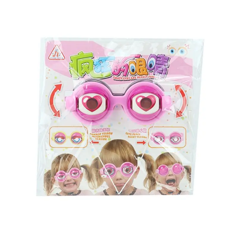 Crazy Eyes забавные детские игрушки креативные забавные игрушки для мальчиков и девочек пластиковые очки Q6PD