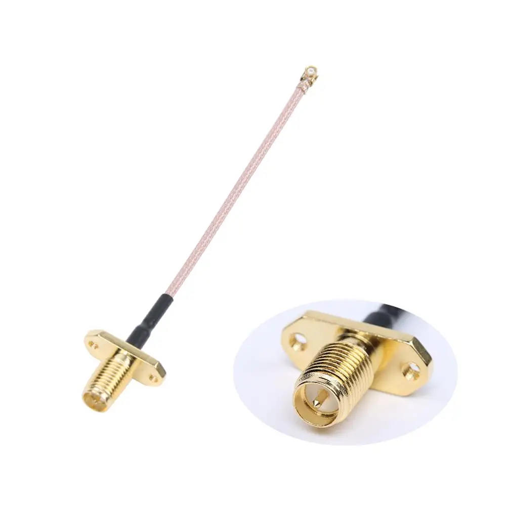 

2pcs/1pair iFlight iPex/UFL Straight to RP-SMA Female Adapter Cable 90mm for FPV part