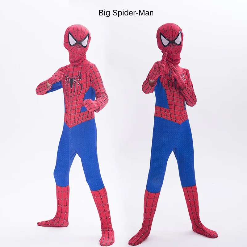 spiderman childrens costume toys for kid superhero christmas party halloween cosplay costume fancy dress bodysuit suit clothing free global shipping