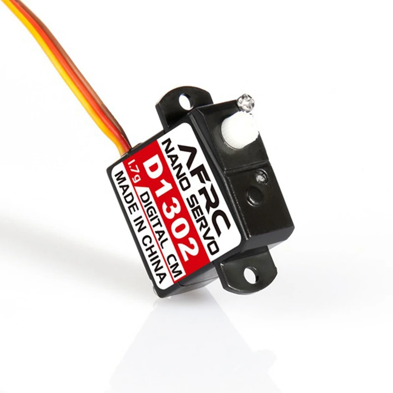 

AFRC D1302 Mini 1.7G Large Torque Mini Digital Servo JST Connector for RC Model Drone Airplane Helicopter-2Pcs
