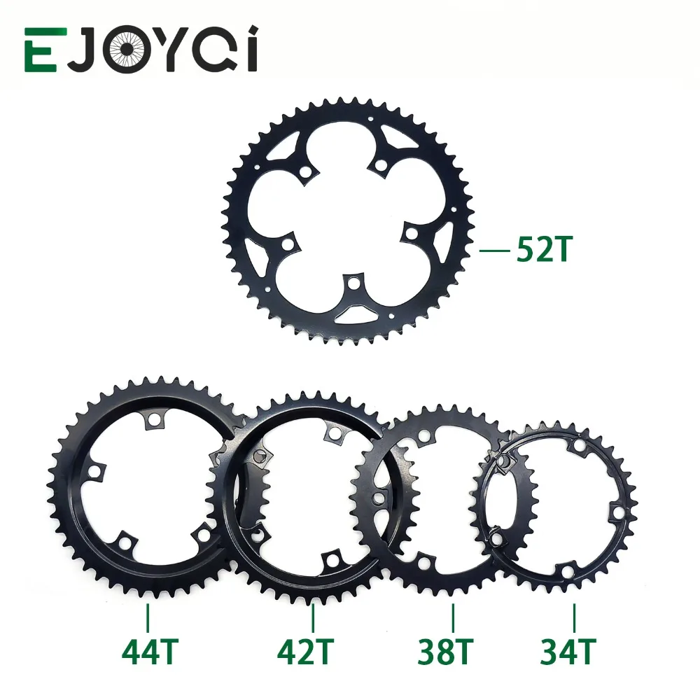 EJOYQI цепное кольцо 34T 42T 44T 52T набор цепей TONGSHENG Ebike Середина привода двигателя TSDZ2 комплект электровелосипеда