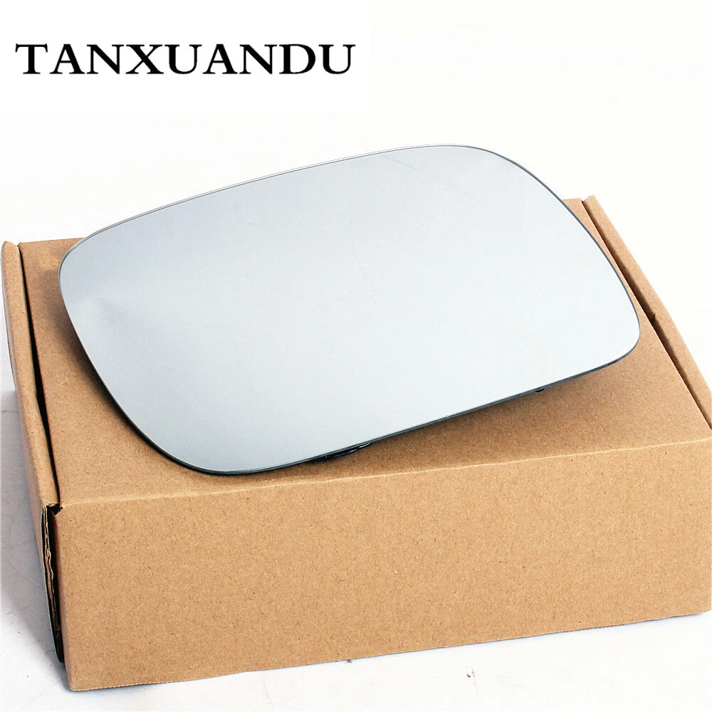 

USA Stock Electric Power Heated Door Wing Lens Mirror Glass Fit For VW Touareg 2003-2006 7L6857521 7L6857522F w/Support Plate