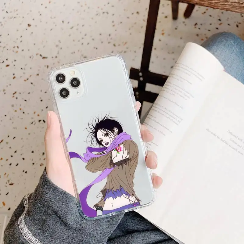 

Japan anime Oosaki Nana Phone Case Transparent soft For iphone 5 5s 5c se 6 6s 7 8 11 12 plus mini x xs xr pro max