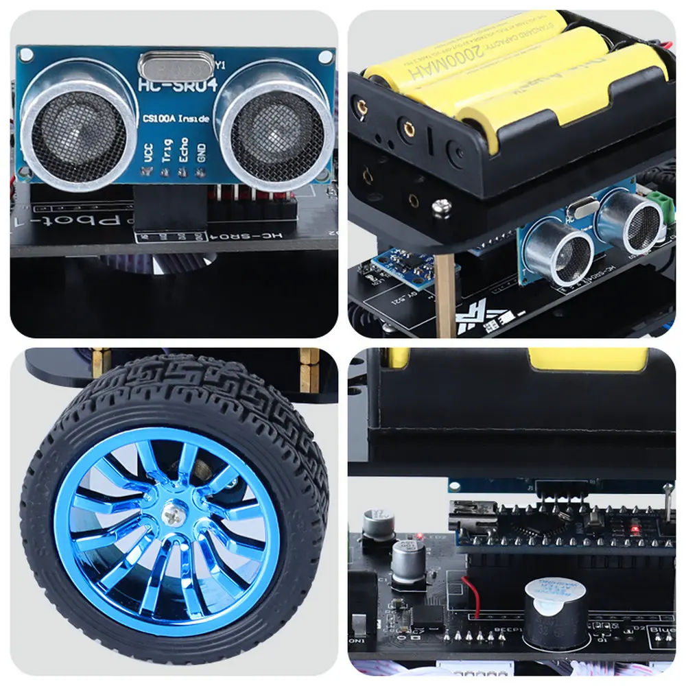 2WD Self-Balancing Robot Car Kit For Arduino Programming Electronic Toy Kits With Nano V3 and Pbot-3.0 expansion Board | Электроника
