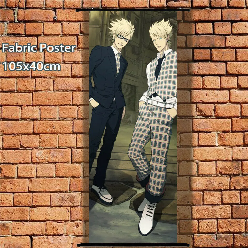 Анимэ длинный плакат прокрутки DMMD dramatical Murder вирус туда и обратно 105x40 см|Рисование