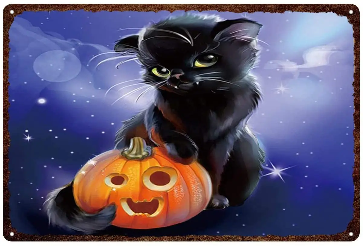 

MorLugan Metal Sign Christmas Metal Tin Sign Bar Club Wall Decoration Plaque Snow Scene Santa Claus Metal Sign Home 20X30