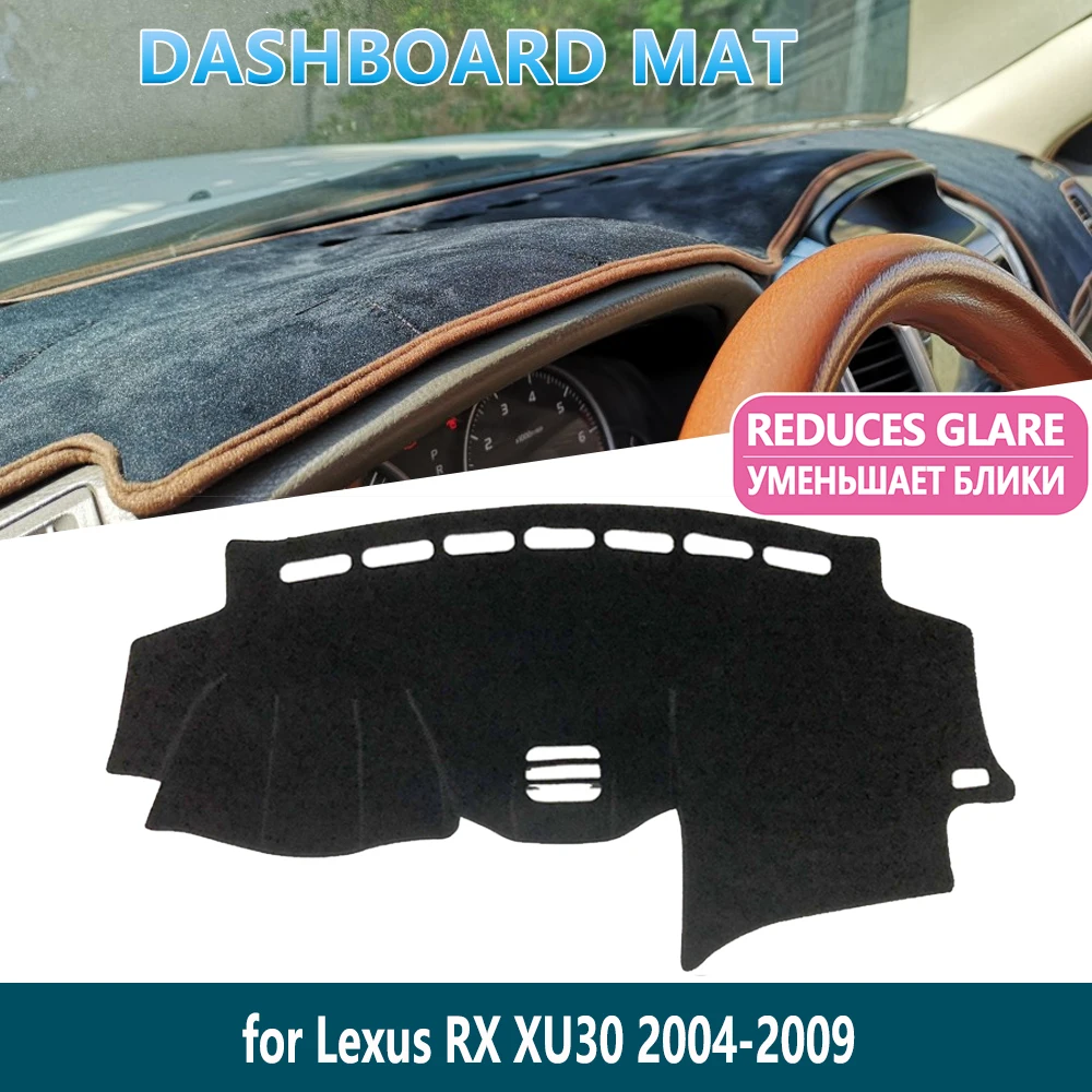 

for Lexus RX XU30 2004-2009 Dashboard Mat Protect Carpet CoverDash mat Fit Inner Sun Shade Dash board Car Accessories