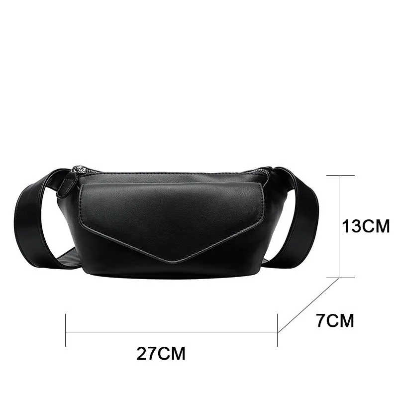 

Simple Chest Bag for Female Leather Shoulder Bags Casual Purses Designed Messenger Bags For Women Casual Clutches Dropshipping