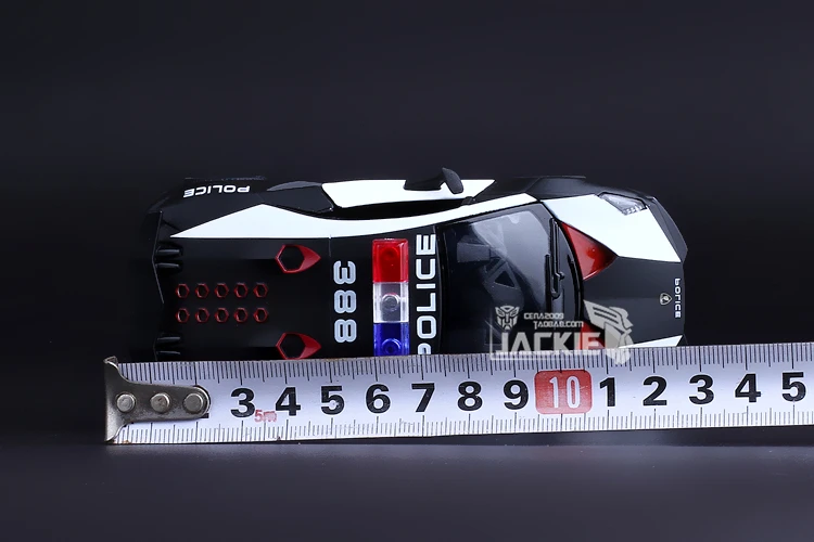 

High Simulation Exquisite Collection Model Toys: KiNSMART Car Styling Sesto Elemento Police 1:38 Alloy Car Model Pull Back Cars