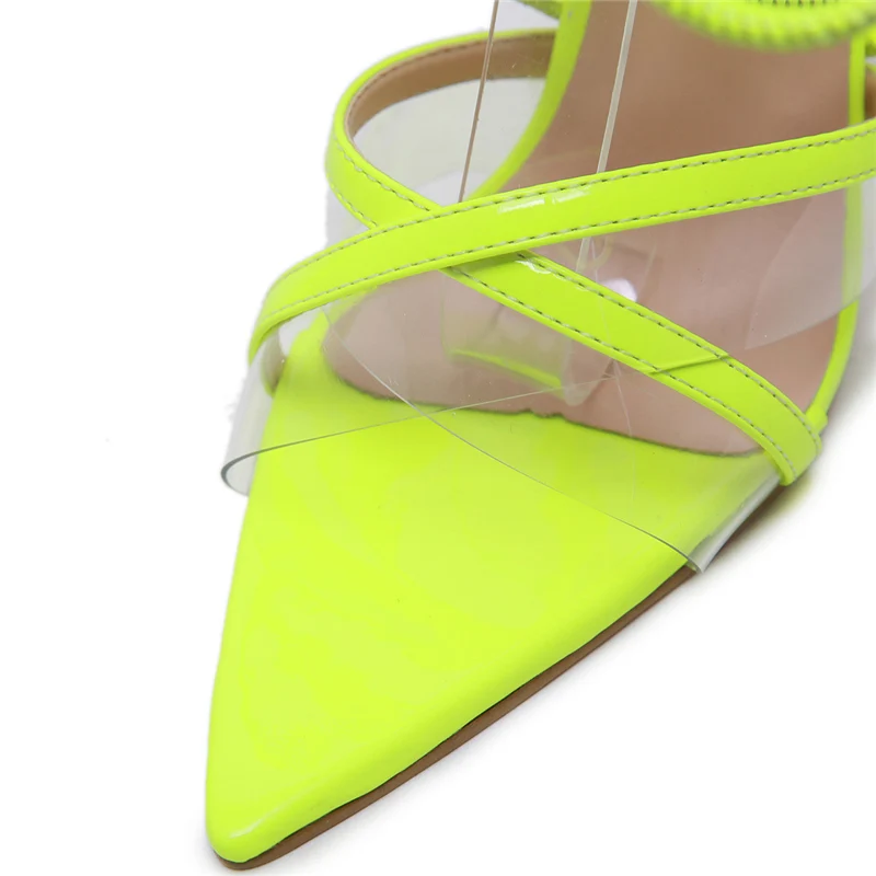 2019 г. летние модные пикантные женские черные сандалии на высоком каблуке 12 см с